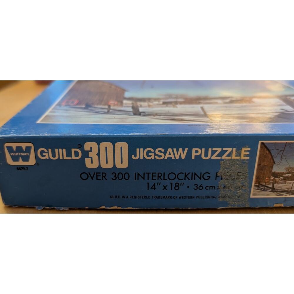🍀Vintage Whitman Guild Canada Jigsaw Puzzle - Picture 2 of 3
